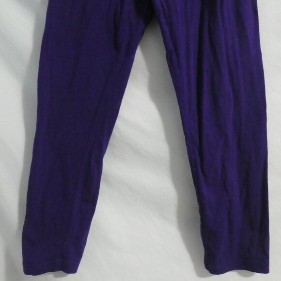 Kids Violet Purple Leggings In Excellent Condition | Stretchy Waistband - Picture 6 of 14